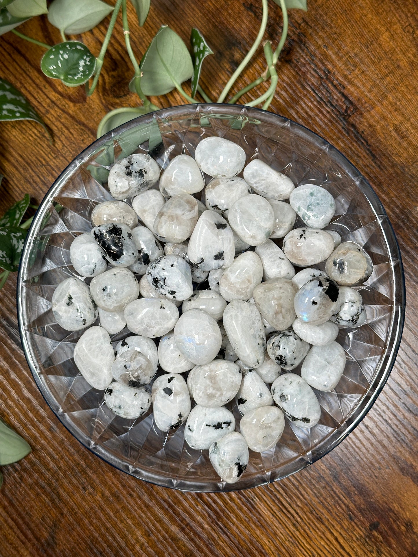 Rainbow Moonstone Tumbled Stone