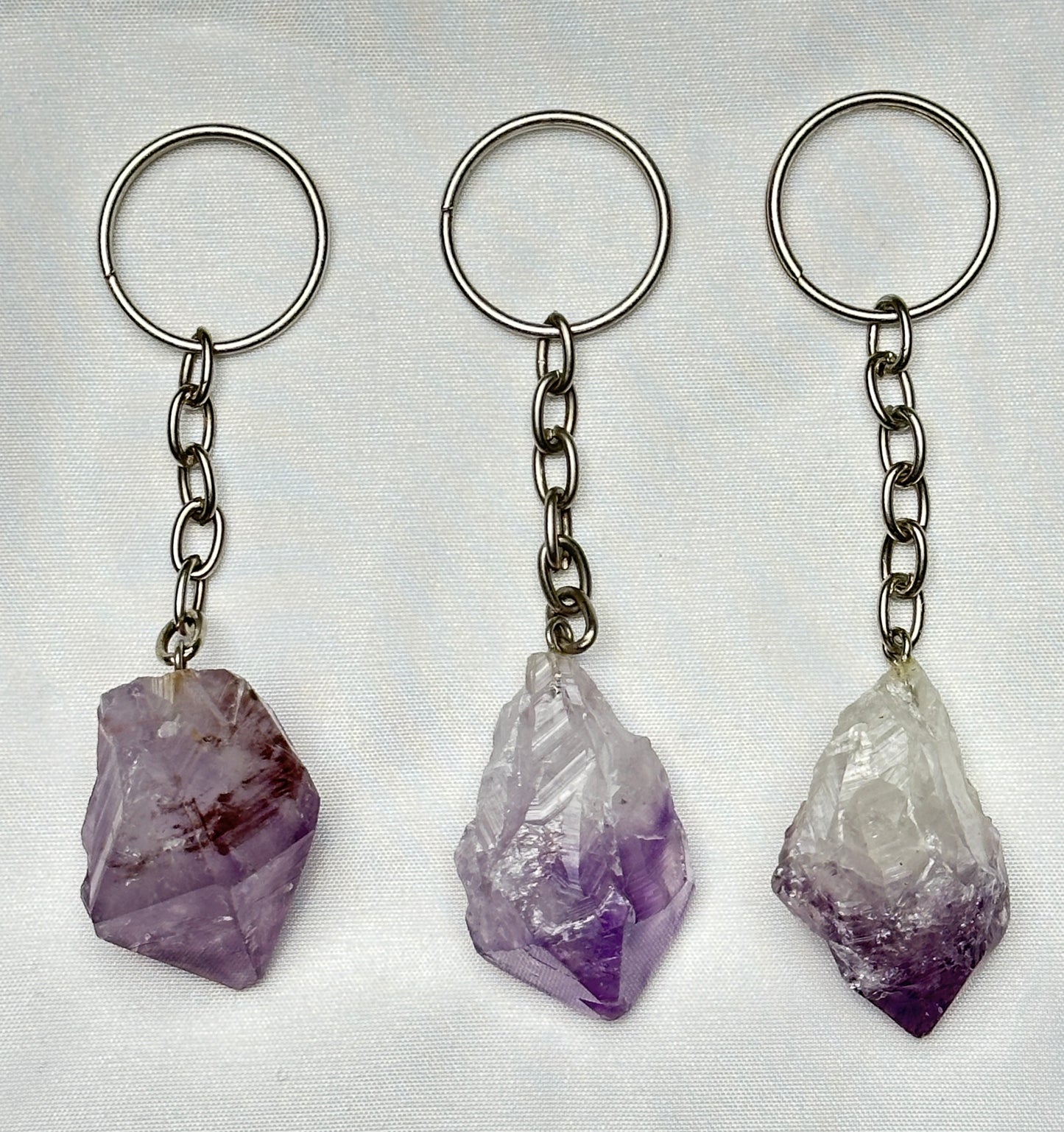 Amethyst Keychain